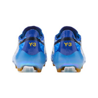adidas F50 Hyperfast Y-3 Elite Gras Voetbalschoenen (FG) Kids Blauw Wit Multicolor
