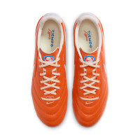 Nike Tiempo Ligera Pro Gras Football Boots (FG) Orange White