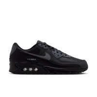Nike Air Max 90 Premium Sneakers Zwart Donkergrijs Grijs