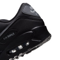 Nike Air Max 90 Premium Sneakers Zwart Donkergrijs Grijs