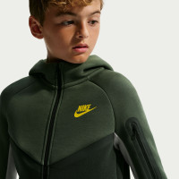 Nike Tech Fleece Sportswear Vest Kids Camo Green Black Grey Light Orange