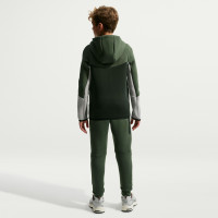 Nike Tech Fleece Sportswear Vest Kids Camo Green Black Grey Light Orange