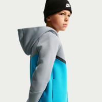 Nike Tech Fleece Sportswear Tracksuit Kids Grey Blue Black