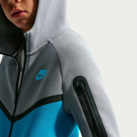 Nike Tech Fleece Sportswear Vest Kids Grey Blue Black