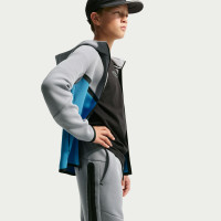 Nike Tech Fleece Sportswear Tracksuit Kids Grey Blue Black