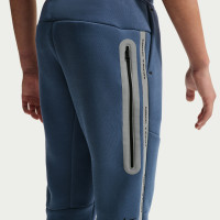 Nike Sportswear Tech Fleece Reflect Sweat Pants Kids Steel Blue Black Silver Grey