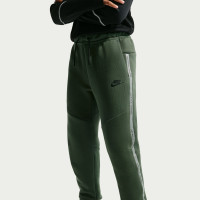 Nike Sportswear Tech Fleece Reflect Joggingbroek Kids Camogroen Donkergroen Zwart