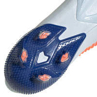 adidas PREDATOR MUTATOR 20.1 GRAS VOETBALSCHOENEN (FG) Lichtblauw Blauw Oranje