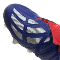 adidas PREDATOR MANIA Gras Voetbalschoenen (FG) Blauw Wit Rood