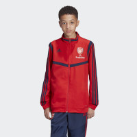 adidas Arsenal Presentatie Trainingsjack 2019-2020 Kids Rood Donkerblauw