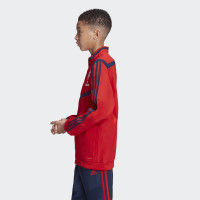 adidas Arsenal Presentatie Trainingsjack 2019-2020 Kids Rood Donkerblauw