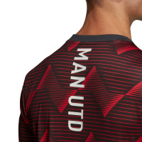 adidas Manchester United Pre Match Trainingsshirt 2019-2020 Rood