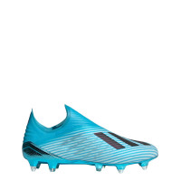 adidas X 19+ SG Voetbalschoenen Lichtblauw Wit Zwart