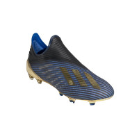 adidas X 19+ Gras Voetbalschoenen (FG) Zwart Goud