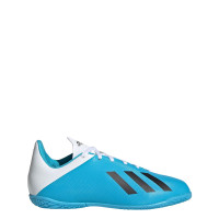 adidas X 19.4 Zaalvoetbalschoenen Kids Blauw Zwart