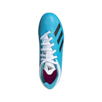 adidas X 19.4 Gras / Kunstgras Kids Voetbalschoenen (FxG) Blauw Zwart
