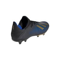 adidas X 19.3 Gras Voetbalschoenen (FG) Zwart Goud