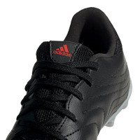 adidas COPA 19.3 FG Voetbalschoenen Kids Zwart Rood Zilver