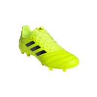 adidas COPA 19.3 Gras Voetbalschoenen (FG) Geel Zwart