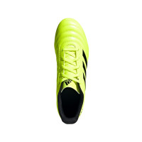 adidas COPA 19.4 Gras Voetbalschoenen (FG) Geel Zwart