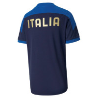 PUMA Italië Trainingsshirt 2020-2022 Kids Donkerblauw