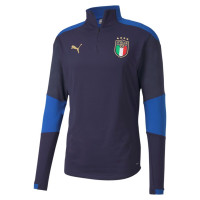 PUMA Italië 1/4 Zip Trainingspak 2020-2022 Kids Donkerblauw