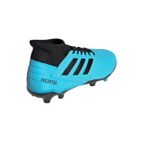 adidas PREDATOR 19.3 Gras Voetbalschoenen (FG) Blauw Zwart