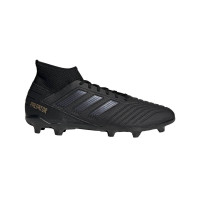adidas PREDATOR 19.3 Gras Voetbalschoenen (FG) Zwart Zwart