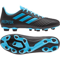adidas PREDATOR 19.4 Gras / Kunstgras Voetbalschoenen (FxG) Zwart Blauw