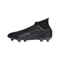 adidas PREDATOR 19+ Gras Voetbalschoenen (FG) Zwart Zwart