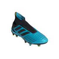 adidas PREDATOR 19+ Gras Voetbalschoenen (FG) Blauw Zwart