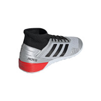 adidas PREDATOR 19.3 Zaalvoetbalschoenen Zilver Zwart Rood
