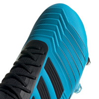 adidas PREDATOR 19.1 Ijzeren Nop Voetbalschoenen (SG) Blauw Zwart