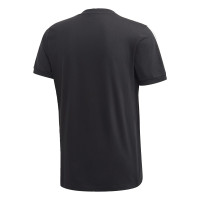 adidas Duitsland 3S T-Shirt 2020-2021 Zwart
