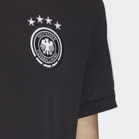 adidas Duitsland 3S T-Shirt 2020-2021 Zwart