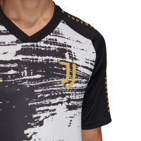 adidas Juventus Pre Match Trainingsshirt 2020-2021 Wit Zwart