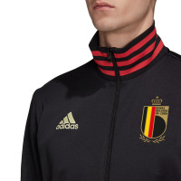 adidas Belgie 3S Trainingsjack 2020-2021 Zwart