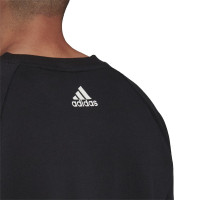 adidas TAN Sweat Logo T-Shirt Zwart Wit