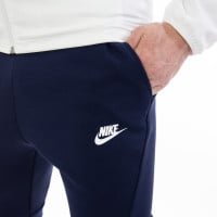 Nike Tech Fleece Joggingbroek Donkerblauw Wit
