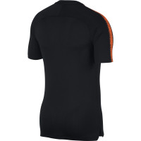 Nike Nederland Breathe Squad Trainingsshirt 2018-2020 Black Safety Orange