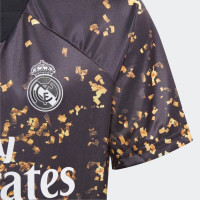 adidas Real Madrid EA Voetbalshirt 2019-2020 Kids Zwart Goud