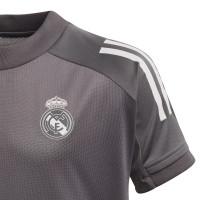 adidas Real Madrid Trainingsshirt 2020-2021 Kids Grijs