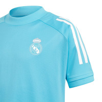 adidas Real Madrid Trainingsshirt 2020-2021 Kids Blauw