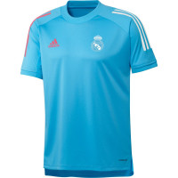 adidas Real Madrid Trainingsshirt 2020-2021 Blauw