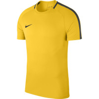Nike Dry Academy 18 Voetbalshirt Geel Zwart