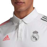adidas Real Madrid Polo 2020-2021 Wit