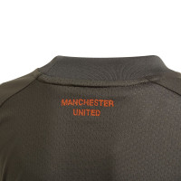 adidas Manchester United Trainingsshirt 2020-2021 Kids Legergroen