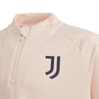 adidas Juventus Top Trainingspak 2020-2021 Kids Roze Donkerblauw
