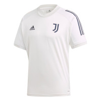 adidas Juventus Trainingsshirt 2020-2021 Lichtgrijs Donkerblauw