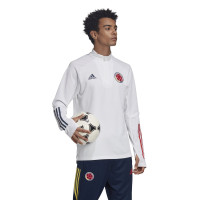 adidas Colombia Trainingstrui 2020-2021 Wit Blauw Rood